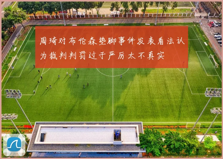 周琦对布伦森垫脚事件发表看法认为裁判判罚过于严厉太不真实
