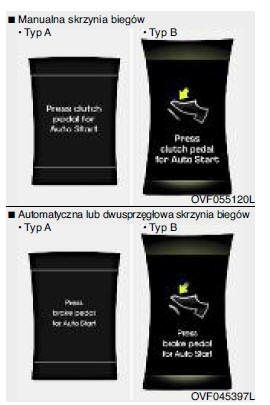 Auto start (Automatyczne uruchamianie silnika)