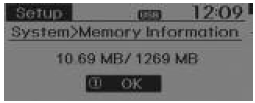 Informacje o pamięci (opcja)