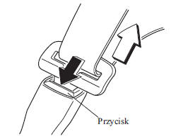 Odpinanie pasa bezpieczeństwa