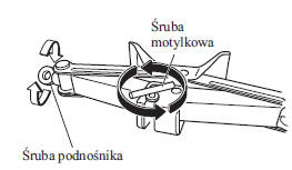 Aby wyjąć podnośnik