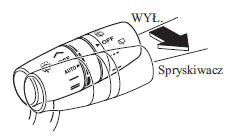 Mazda 6: Spryskiwacz Reflektora - Wyłączniki I Przełączniki Sterujące - Podczas Jazdy