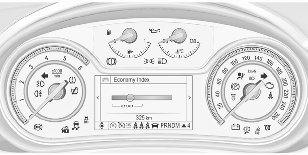Opel Insignia Kontrolki ostrzegawcze, zegary i wskaźniki