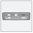 AC - ON/OFF (wyłącznik klimatyzacji)